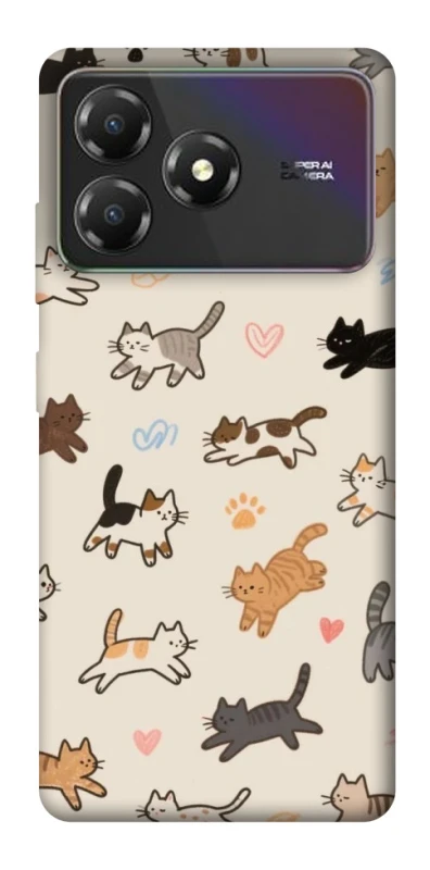 Чохол на ZTE Blade A36 Cat style ver.2 фото 1 з 1