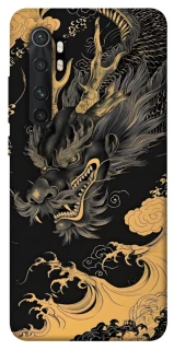 Чохол на Xiaomi Mi Note 10 Lite gold dragon фото 1 з 1