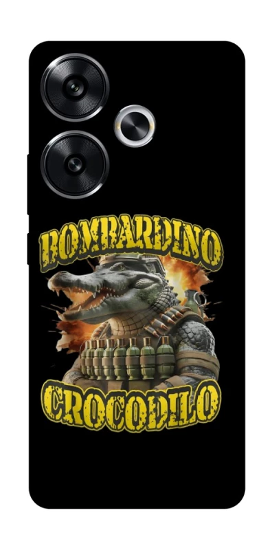 Чохол на Xiaomi Poco F6 Bombardino Crocodilo фото 1 з 1