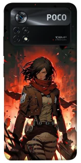 Чохол на Xiaomi Poco X4 Pro 5G Mikasa v2 фото 1 з 1