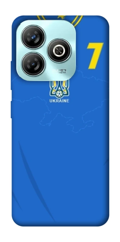 Чохол на ZTE Blade A75 4G UA-Football ver.4 фото 1 з 1