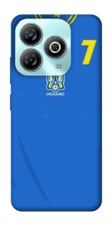 Чехол на ZTE Blade A75 4G UA-Football ver.4 фото 1 из 1