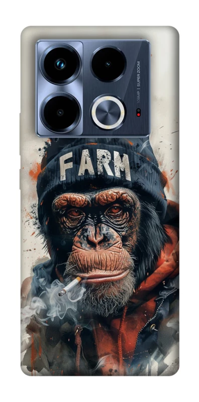 Чохол на Infinix Note 40 4G Шимпанзе v3 фото 1 з 1