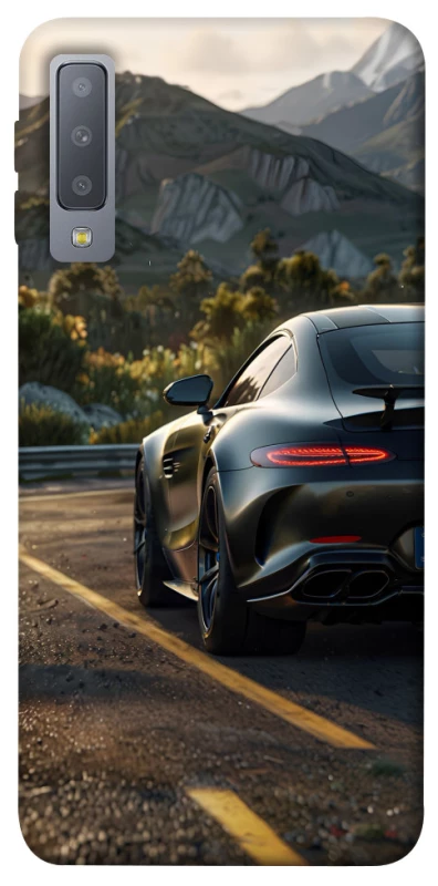 Чохол на Samsung A750 Galaxy A7 (2018) Car in the mountains фото 1 з 1