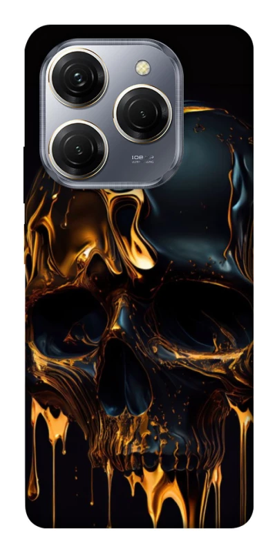 Чехол на TECNO Spark 20 Pro Череп фото 1 из 1