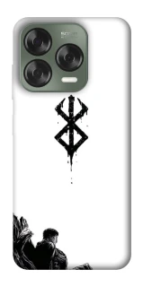 Чехол на ZTE Nubia V70 Design berserk white фото 1 из 1