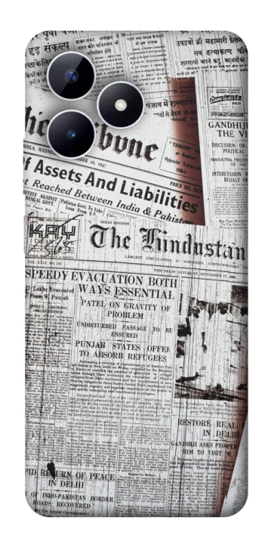 Чехол на Realme Note 50 5G Газеты фото 1 из 1