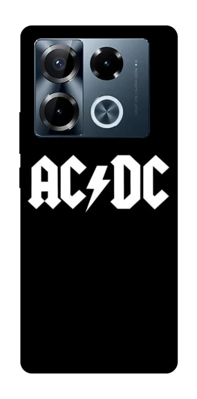 Чохол на Infinix Note 40 Pro 4G AC/DC logo фото 1 Чохол на Infinix Note 40 Pro 4G AC/DC logo фото 1 з 1