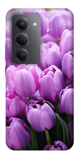 Чехол на Xiaomi Redmi 15 (EU) Фиолетовые тюльпаны фото 1 из 1