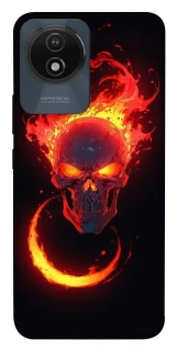 Чохол на Vivo Y02 Blood Skull фото 1 з 1