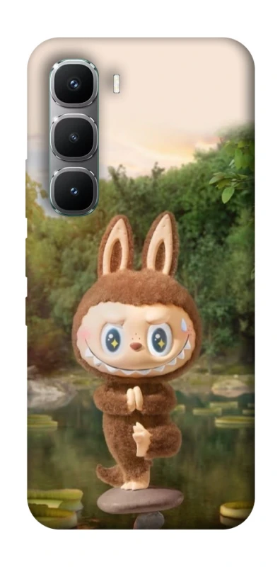 Чохол на Infinix Hot 60 Pro Labubu Yoga фото 1 з 1