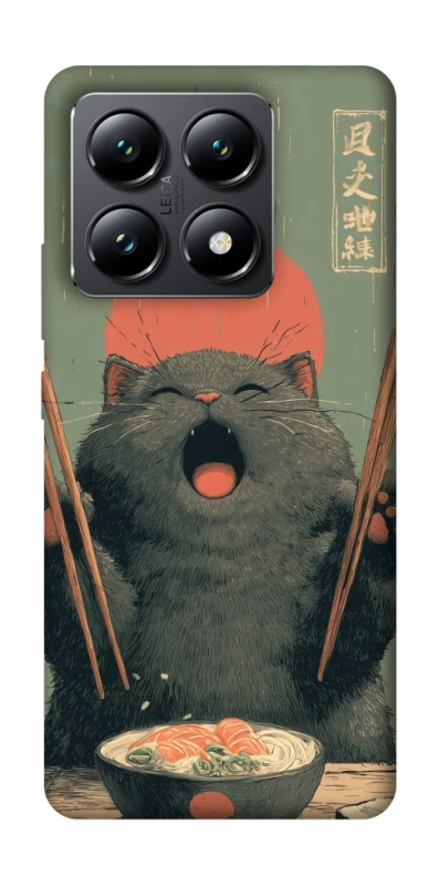 Чохол на Xiaomi 14T Hungry Cat фото 1 з 1