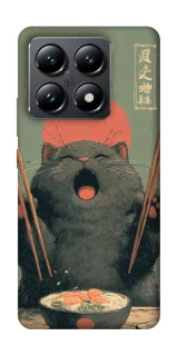 Чехол на Xiaomi 14T Hungry Cat фото 1 из 1