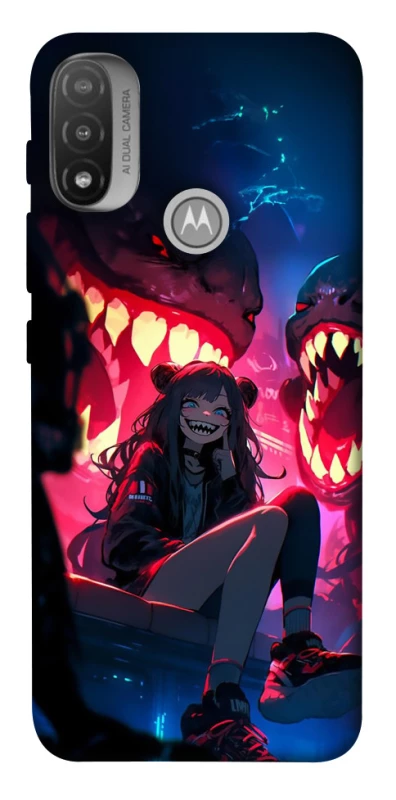 Чохол на Motorola Moto E20 Anime girl фото 1 з 1