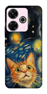 Чохол на Xiaomi Poco M6 4G paint cat фото 1 з 1
