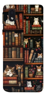 Чехол на Samsung Galaxy M01 Core / A01 Core Cats & Books фото 1 из 1