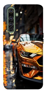 Чохол на Realme X50 Pro Golden sports car фото 1 з 1