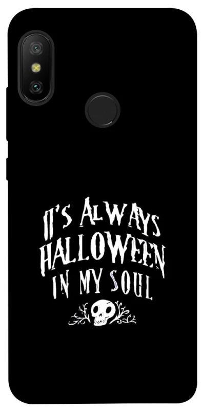 Чохол на Xiaomi Mi A2 Lite / Xiaomi Redmi 6 Pro Halloween in my soul фото 1 з 1