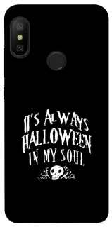 Чохол на Xiaomi Mi A2 Lite / Xiaomi Redmi 6 Pro Halloween in my soul фото 1 з 1