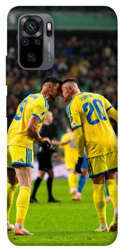 Чехол на Xiaomi Poco M5s UA-Football ver.2 фото 1 из 1