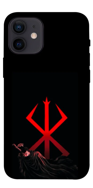 Чохол на Apple iPhone 12 mini (5.4") Berserk Red Logo фото 1 з 1