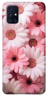 Чехол на Samsung Galaxy M31s Розовые цветы v2 фото 1 из 1