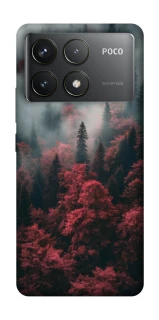Чехол на Xiaomi Poco F6 Pro Red Wood фото 1 из 1