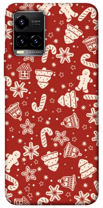 Чохол на Vivo Y21 / Y33s Новорічний v3 фото 1 з 1