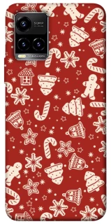 Чохол на Vivo Y21 / Y33s Новорічний v3 фото 1 з 1