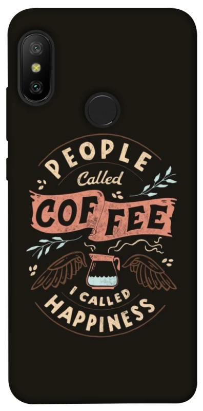 Чохол на Xiaomi Mi A2 Lite / Xiaomi Redmi 6 Pro Сoffee happiness фото 1 з 1
