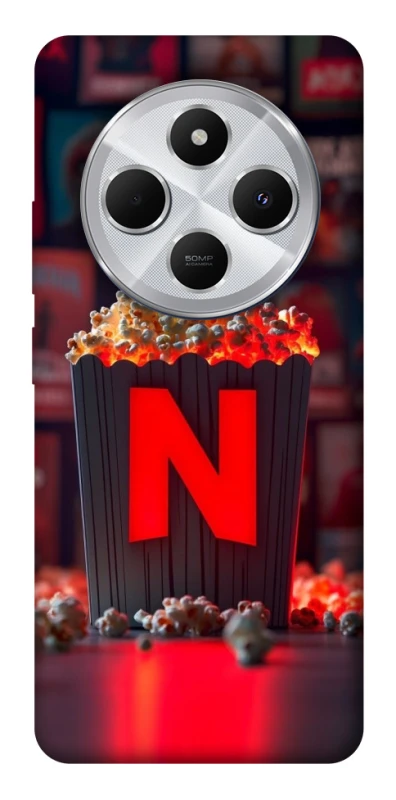 Чохол на Xiaomi Redmi 14C / Poco C75 Netflix and popcorn фото 1 з 1