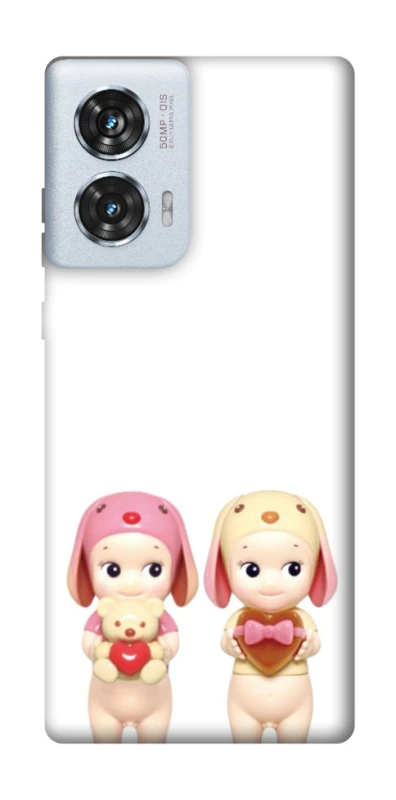 Чехол на Motorola Edge 50 Fusion Puppy Love Duo фото 1 из 1