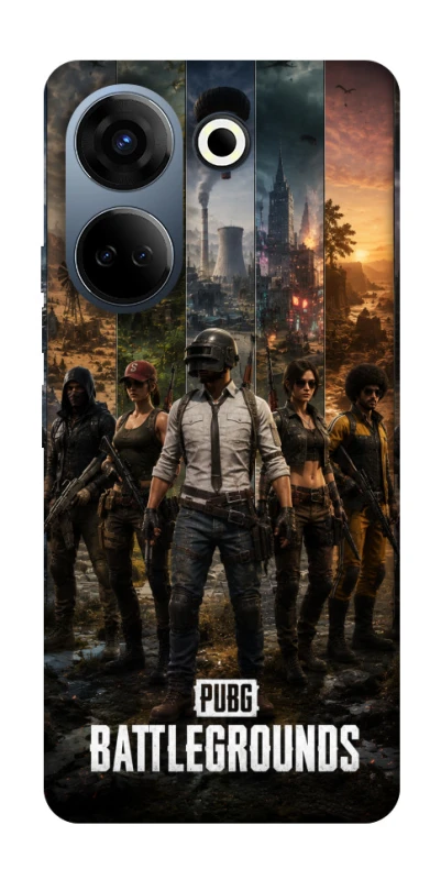 Чехол на TECNO Camon 20 Pro (CK7n) PUBG фото 1 из 1