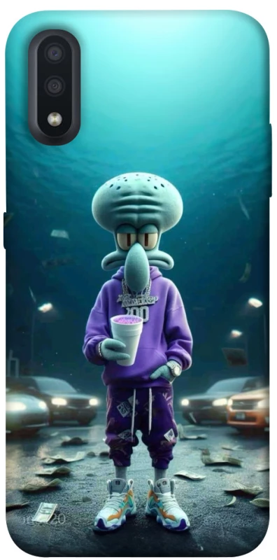 Чохол на Samsung Galaxy A01 Сквідвард фото 1 з 1