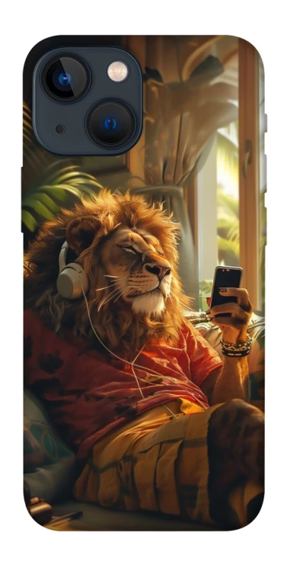 Чохол на Apple iPhone 13 mini (5.4") Лев v2 фото 1 з 1