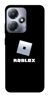 Чохол на Infinix Hot 30 Play Roblox logo black фото 1 з 1