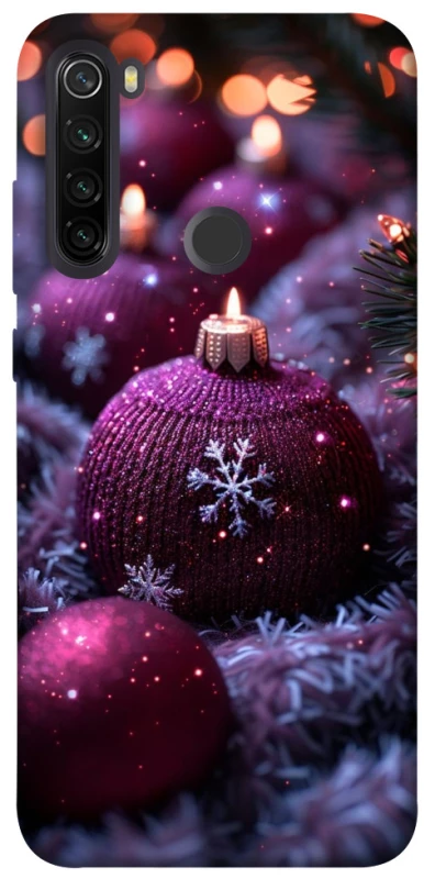 Чохол на Xiaomi Redmi Note 8T Новорічний v45 фото 1 з 1