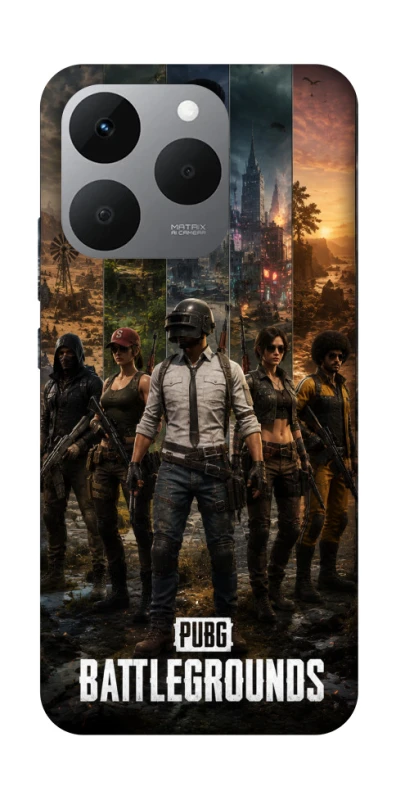 Чехол на Realme 15T PUBG фото 1 из 1
