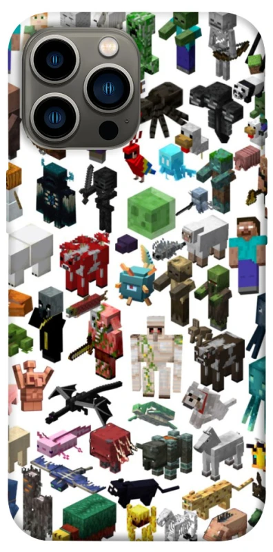 Чохол на Apple iPhone 13 Pro Max (6.7") Minecraft v4 фото 1 з 1