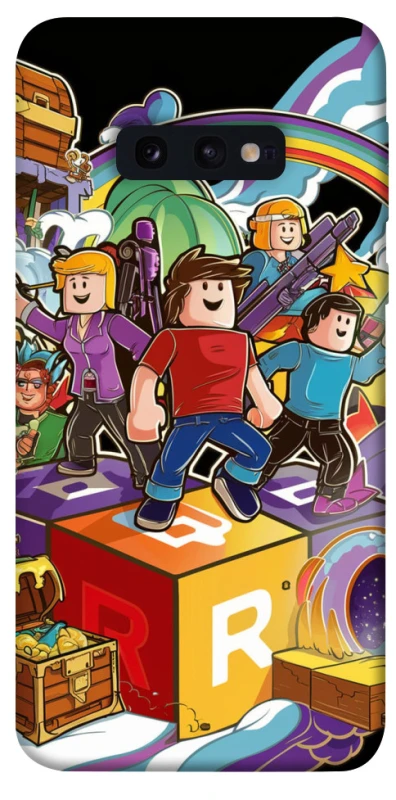 Чохол на Samsung Galaxy S10e Roblox family фото 1 з 1