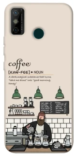 Чохол на TECNO Spark 6 Go Kaw-fee фото 1 з 1