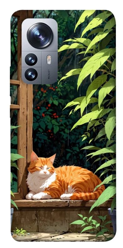 Чохол на Xiaomi 12 / 12X red cat фото 1 з 1