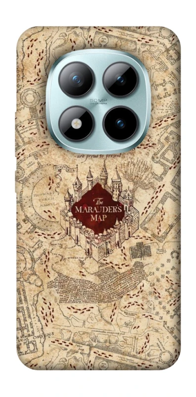 Чохол на Xiaomi Redmi Note 15 Pro+ 5G Harry Potter Marauder's Map фото 1 з 1