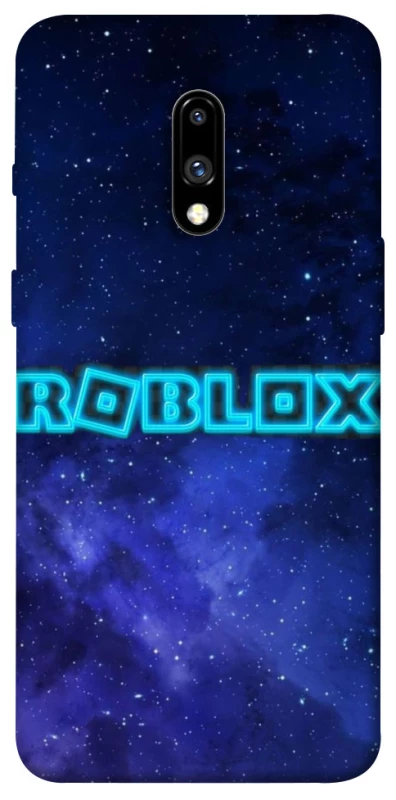 Чохол на OnePlus 7 Roblox Space Logo Blue фото 1 з 1