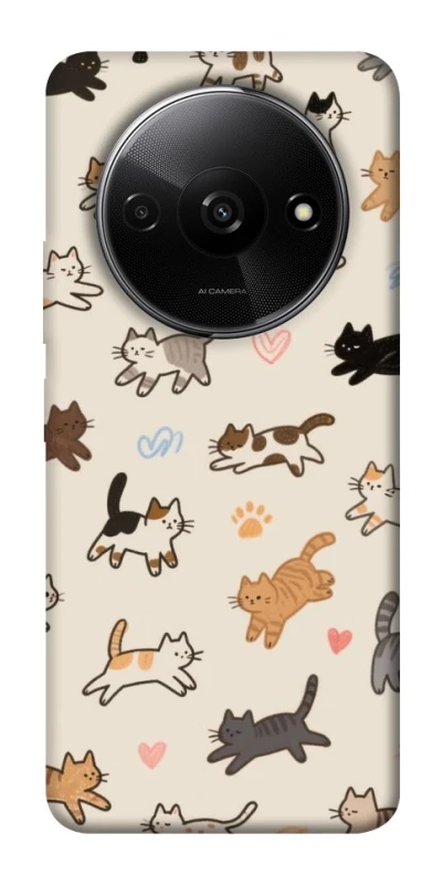 Чохол на Xiaomi Redmi A3 Cat style ver.2 фото 1 з 1