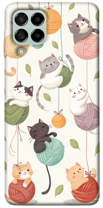 Чохол на Samsung Galaxy M53 5G Funny Kittens фото 1 з 1