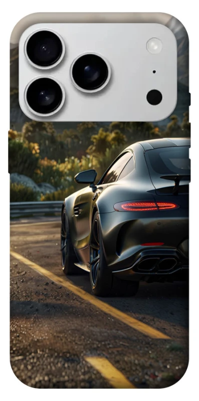 Чохол на Apple iPhone 17 Pro Max (6.9") Car in the mountains фото 1 з 1