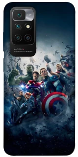 Чехол на Xiaomi Redmi 10 Marvel heroes фото 1 из 1