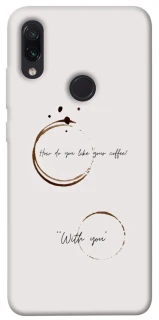 Чехол на Xiaomi Redmi Note 7 / Note 7 Pro / Note 7s Coffee with you фото 1 из 1