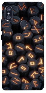 Чехол на Xiaomi Redmi Note 5 Pro / Note 5 (AI Dual Camera) Огненые руны фото 1 из 1